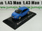 SEA5 SEAT dealer models Fischer : IBIZA SC gallia blue