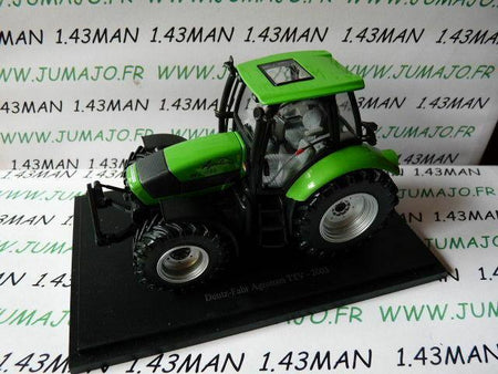 TR134 Tracteur 1/43 universal Hobbies n° 82 DEUTZ- FAHR Agrotron TTV 2003