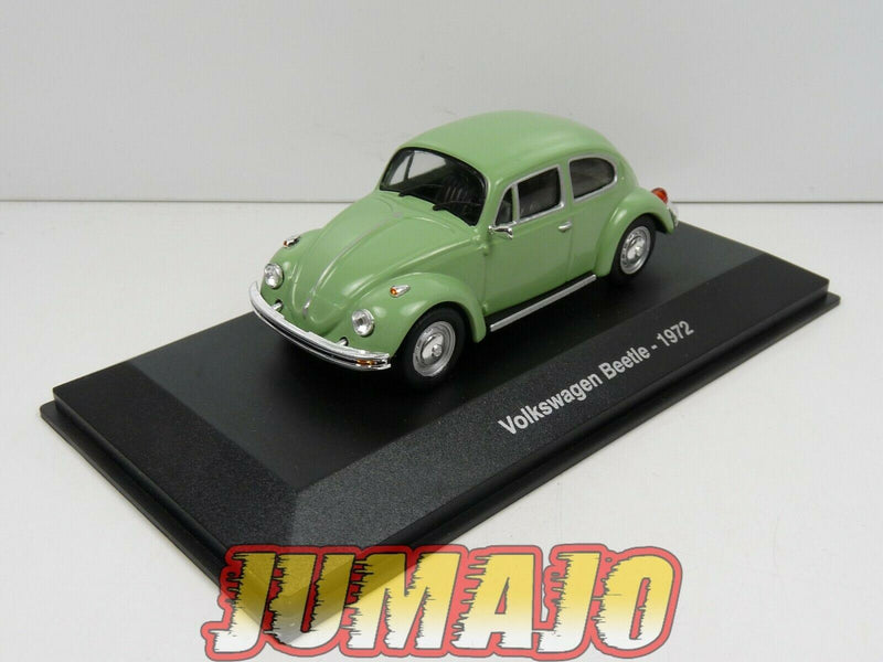 HAC3 1/43 NOREV Hachettes GRECE : VOLKSWAGEN Beetle Käfer Coccinelle verte 1972