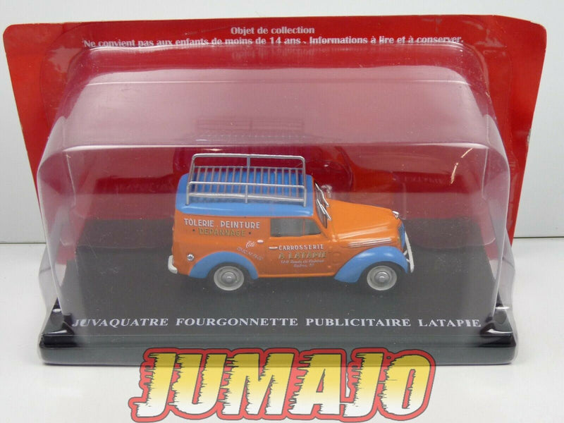 UTR36 UTILITAIRES RENAULT 1/43 JUVAQUATRE  fourgonette carrosserie Latapie