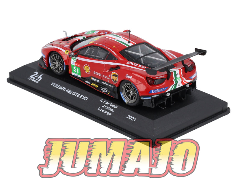 24H245 Voiture 1/43 CENTAURIA 24 Heures Mans : FERRARI 488 GTE EVO