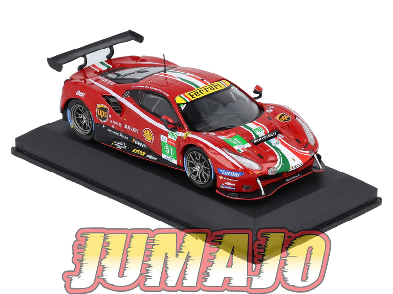 24H245 Voiture 1/43 CENTAURIA 24 Heures Mans : FERRARI 488 GTE EVO