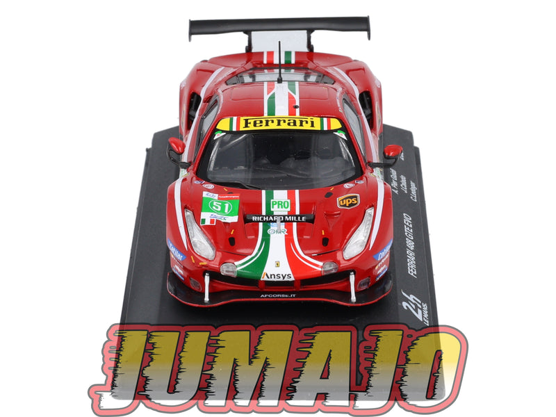 24H245 Voiture 1/43 CENTAURIA 24 Heures Mans : FERRARI 488 GTE EVO