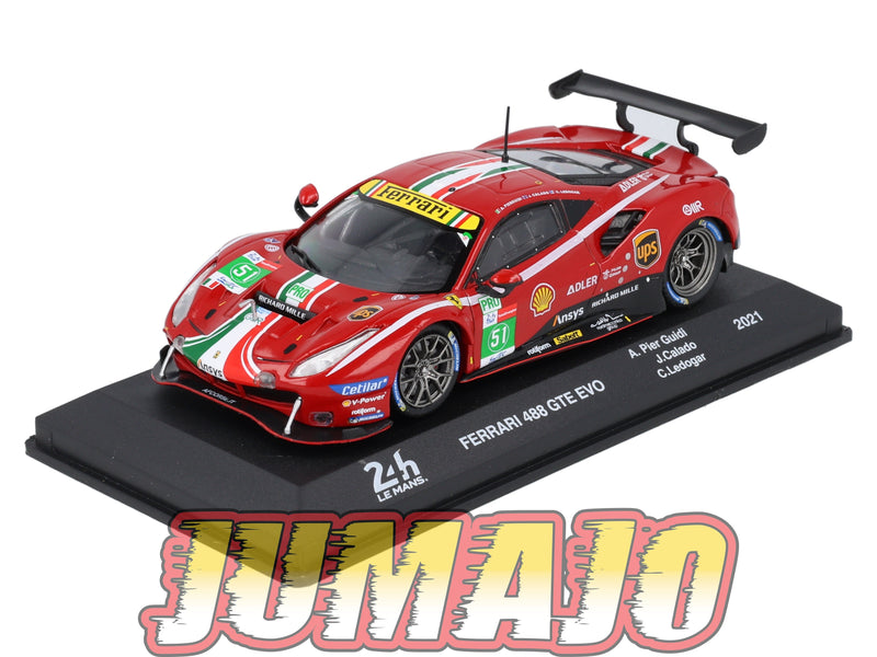 24H245 Voiture 1/43 CENTAURIA 24 Heures Mans : FERRARI 488 GTE EVO