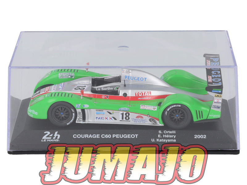 24H246 Voiture 1/43 CENTAURIA 24 Heures Mans : PEUGEOT Courage C60