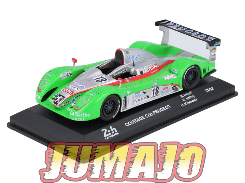 24H246 Voiture 1/43 CENTAURIA 24 Heures Mans : PEUGEOT Courage C60