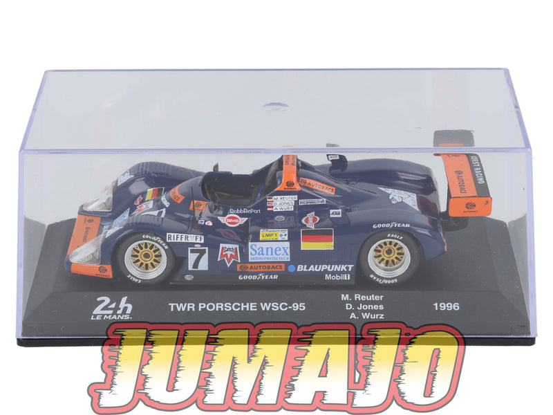 24H253 Voiture 1/43 CENTAURIA 24 Heures Mans : PORSCHE TWR WSC-95