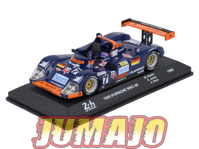 24H253 Voiture 1/43 CENTAURIA 24 Heures Mans : PORSCHE TWR WSC-95