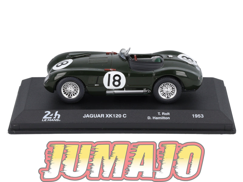 24H255 Voiture 1/43 CENTAURIA 24 Heures Mans : JAGUAR XK120 C 1953 Winner