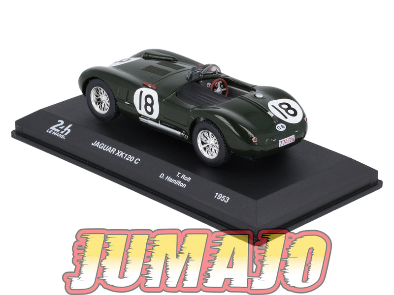 24H255 Voiture 1/43 CENTAURIA 24 Heures Mans : JAGUAR XK120 C 1953 Winner