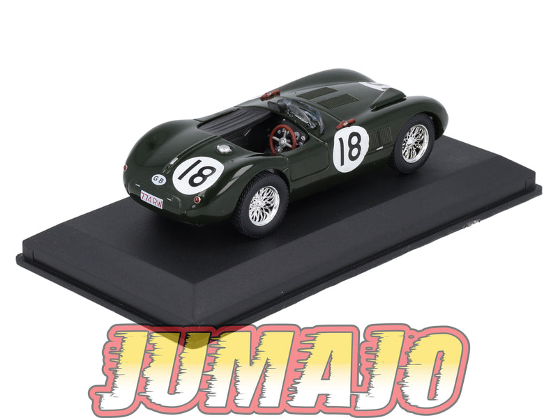 24H255 Voiture 1/43 CENTAURIA 24 Heures Mans : JAGUAR XK120 C 1953 Winner