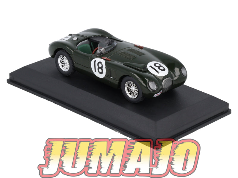 24H255 Voiture 1/43 CENTAURIA 24 Heures Mans : JAGUAR XK120 C 1953 Winner