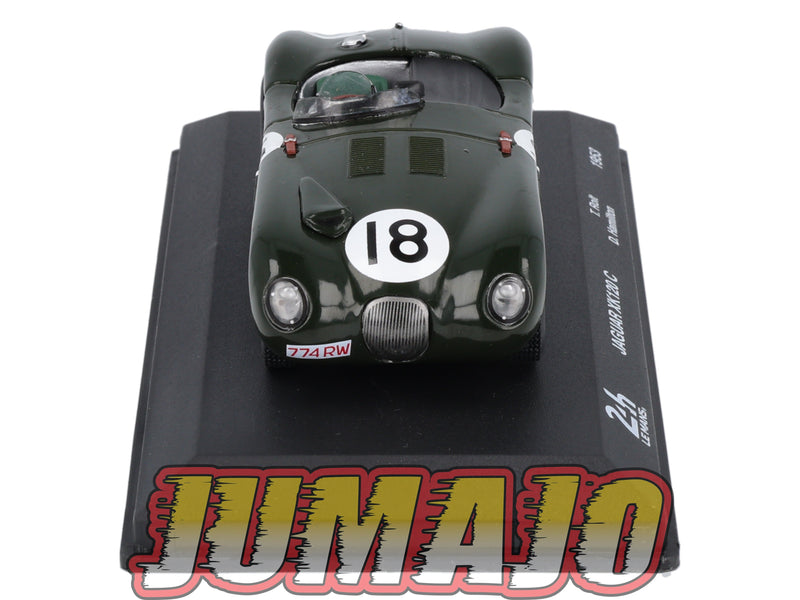 24H255 Voiture 1/43 CENTAURIA 24 Heures Mans : JAGUAR XK120 C 1953 Winner