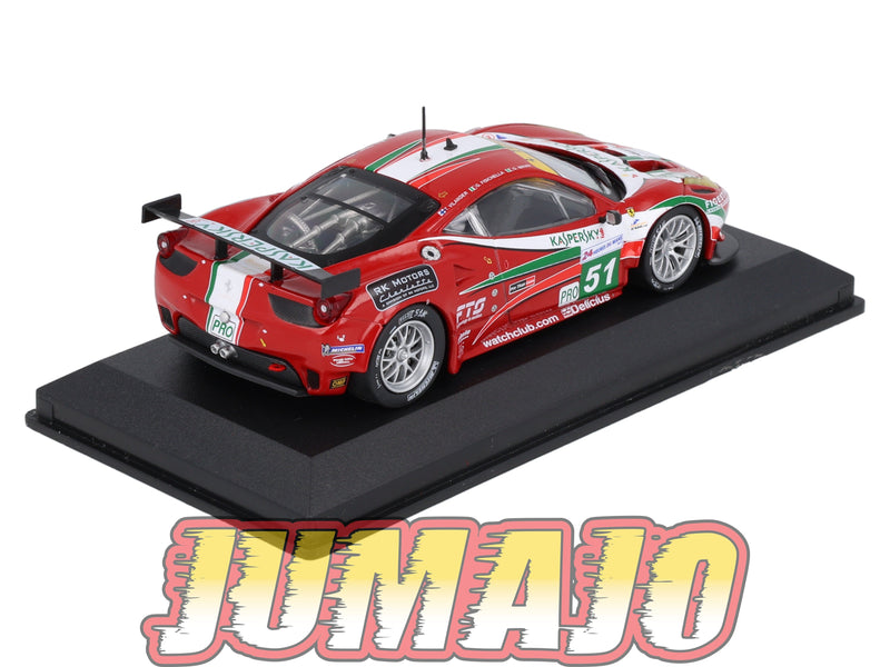 24H257 Voiture  1/43 CENTAURIA 24 Heures Mans : FERRARI 458 Italia GT2 2011