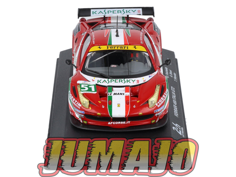 24H257 Voiture  1/43 CENTAURIA 24 Heures Mans : FERRARI 458 Italia GT2 2011