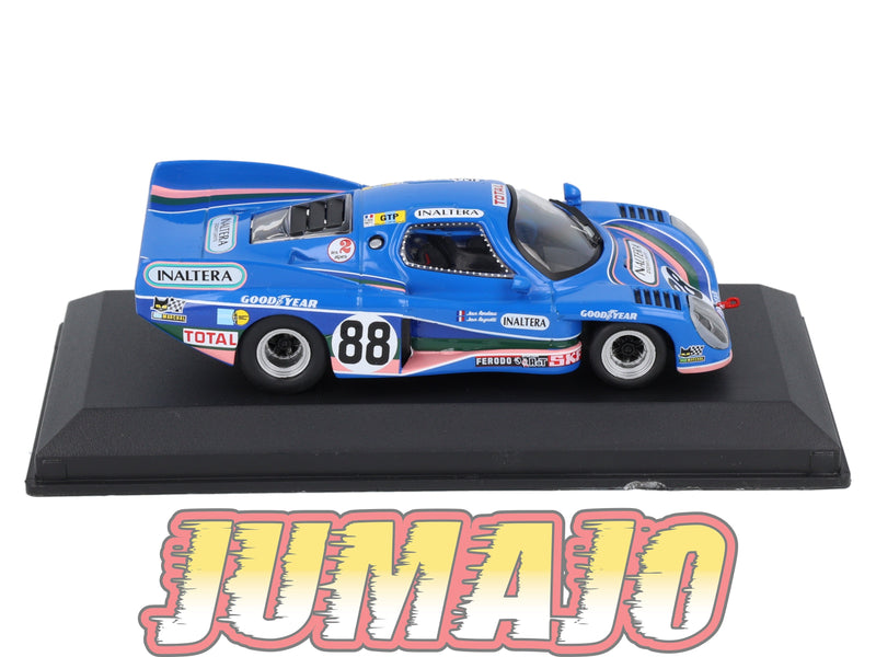 24H266 Voiture 1/43 IXO 24 Heures Mans INALTERA LM77 1977 J.Ragnotti