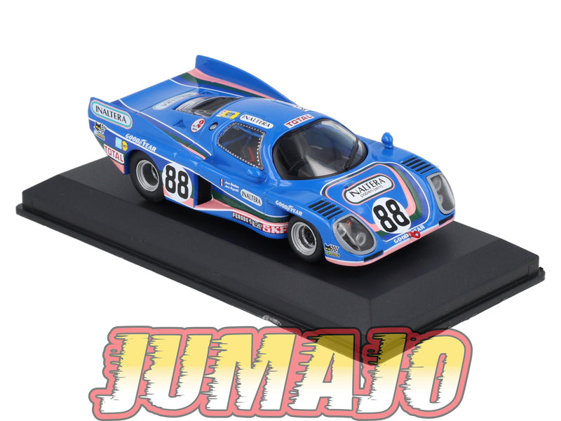 24H266 Voiture 1/43 IXO 24 Heures Mans INALTERA LM77 1977 J.Ragnotti