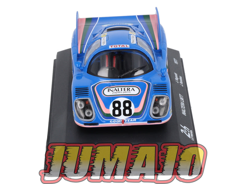 24H266 Voiture 1/43 IXO 24 Heures Mans INALTERA LM77 1977 J.Ragnotti