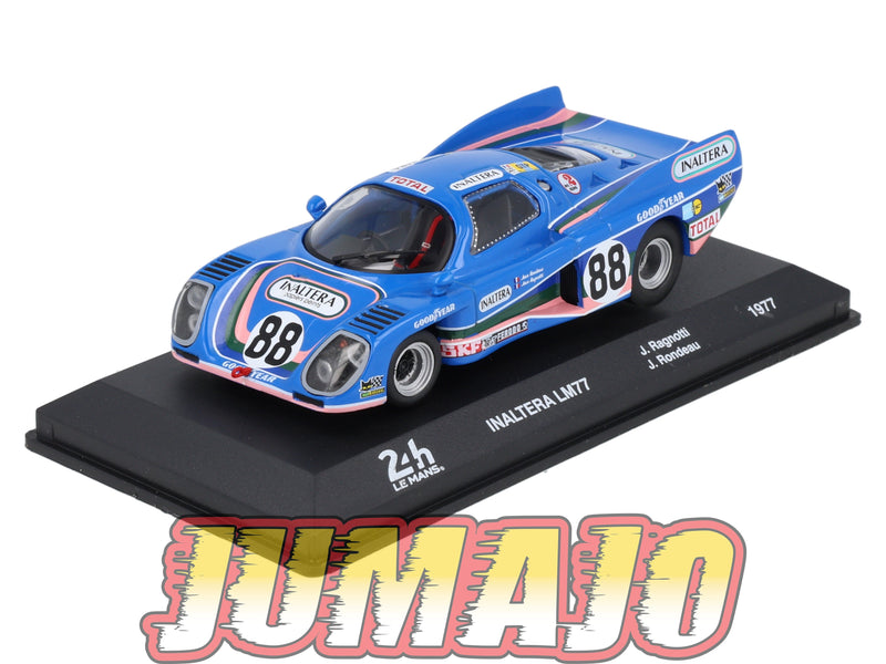 24H266 Voiture 1/43 IXO 24 Heures Mans INALTERA LM77 1977 J.Ragnotti