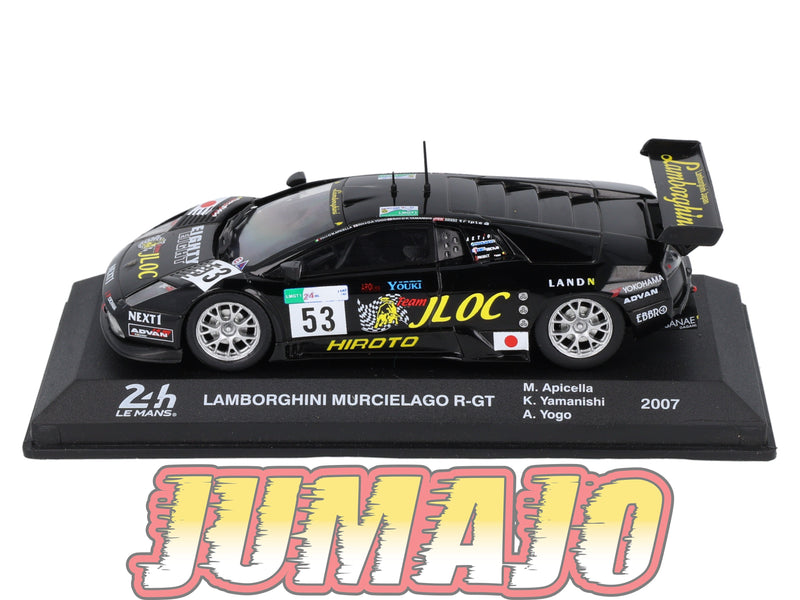 24H268 Voiture 1/43 IXO 24 Heures Mans LAMBORGHINI Murcielago R-GT 2007