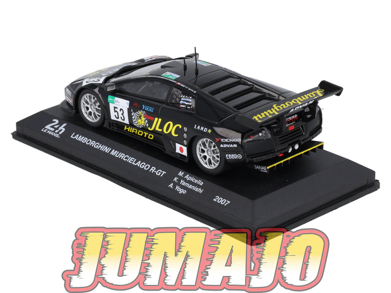 24H268 Voiture 1/43 IXO 24 Heures Mans LAMBORGHINI Murcielago R-GT 2007