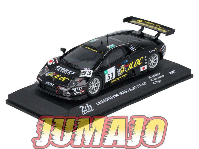 24H268 Voiture 1/43 IXO 24 Heures Mans LAMBORGHINI Murcielago R-GT 2007