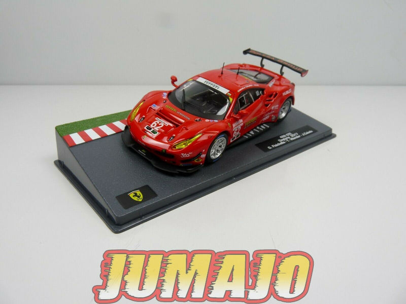 CF1 voiture 1/43 HACHETTES IXO FERRARI sport : Daytona 488 GTE 2017