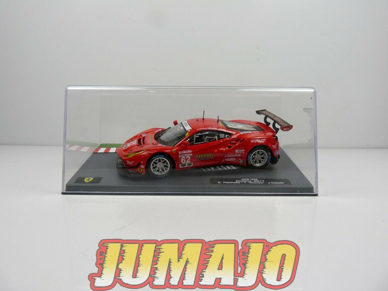 CF1 voiture 1/43 HACHETTES IXO FERRARI sport : Daytona 488 GTE 2017