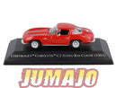 AC4 Voiture 1/43 IXO altaya Voitures américaines : CHEVROLET Corvette C2 Sting Ray Coupé 1963