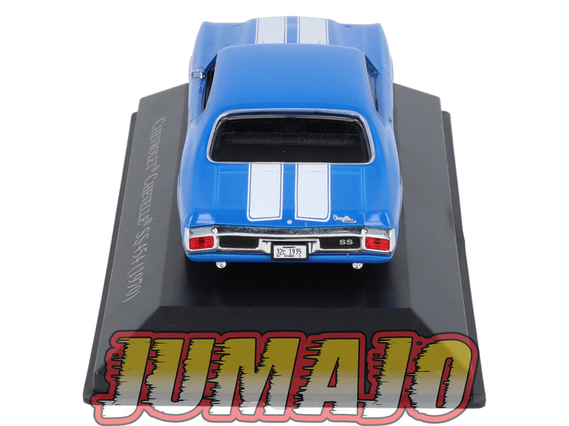 AC6 Voiture 1/43 IXO altaya Voitures américaines : CHEVROLET Chevelle SS 454 1970