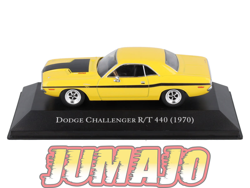 AC7 Voiture 1/43 IXO altaya Voitures américaines : DODGE Challenger R/T 440 1970