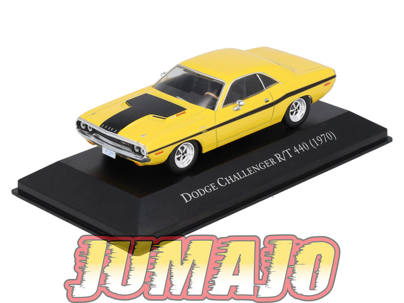AC7 Voiture 1/43 IXO altaya Voitures américaines : DODGE Challenger R/T 440 1970