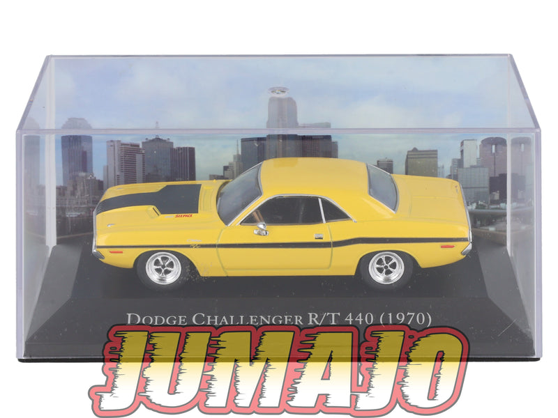 AC7 Voiture 1/43 IXO altaya Voitures américaines : DODGE Challenger R/T 440 1970