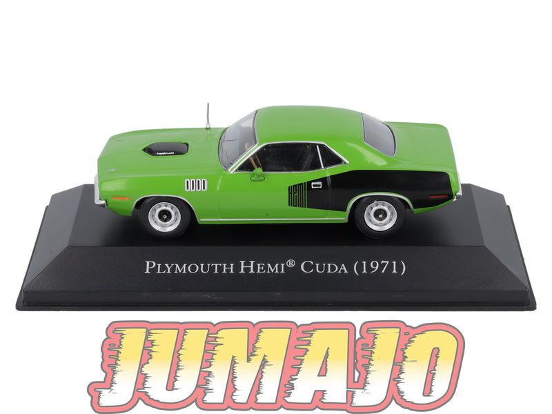 AC9 Voiture 1/43 IXO altaya Voitures américaines : PLYMOUTH Hemi Cuda 1971
