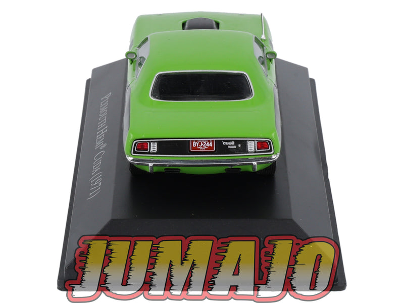 AC9 Voiture 1/43 IXO altaya Voitures américaines : PLYMOUTH Hemi Cuda 1971