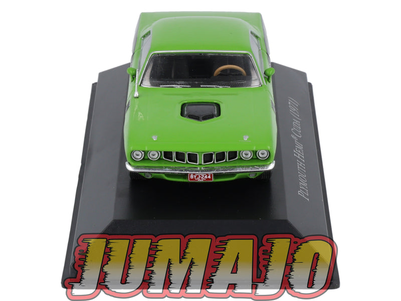 AC9 Voiture 1/43 IXO altaya Voitures américaines : PLYMOUTH Hemi Cuda 1971