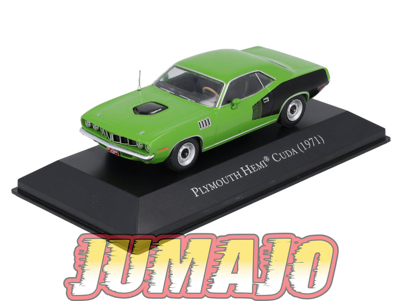 AC9 Voiture 1/43 IXO altaya Voitures américaines : PLYMOUTH Hemi Cuda 1971