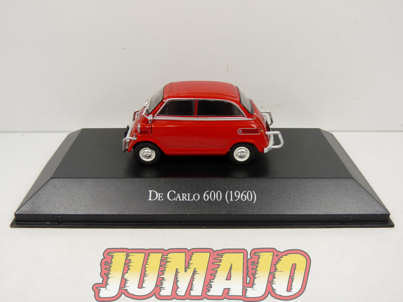 ARG74 Voiture 1/43 SALVAT Inolvidables : De Carlo 600 1960