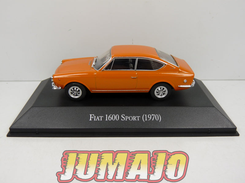 ARG84 Voiture 1/43 SALVAT Inolvidables : Fiat 1600 Sport 1970