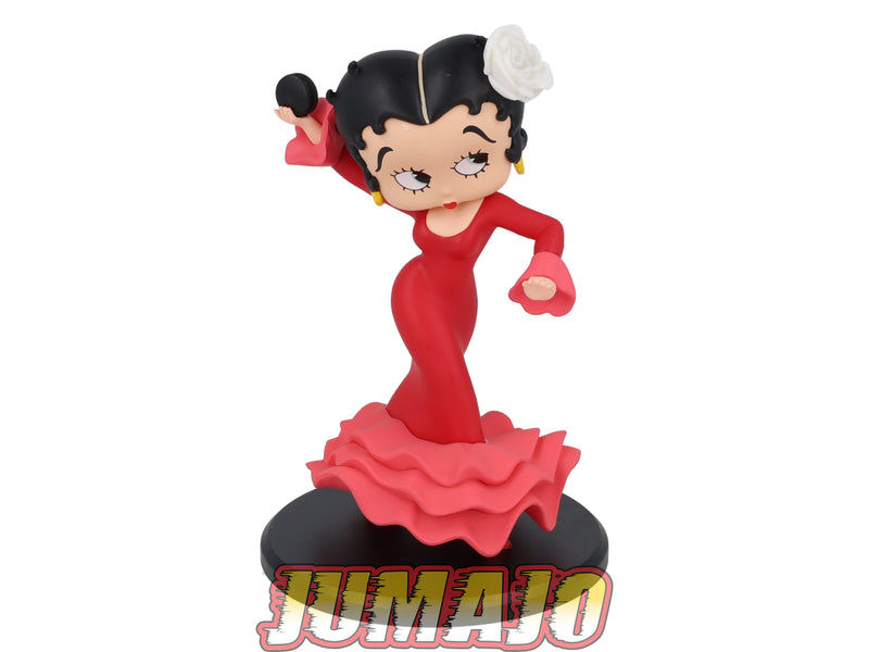 BB201 figurine Betty boop PVC Hachette 12cm environ Dance Danse : Flamenco