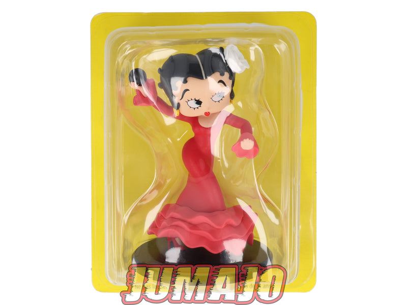 BB201 figurine Betty boop PVC Hachette 12cm environ Dance Danse : Flamenco