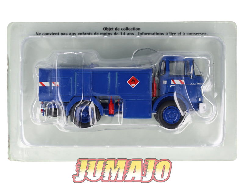 BER77 CAMIONS 1/43 Hachettes IXO BERLIET GAK 5R Avitailleur Gendarmerie