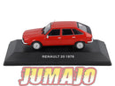 BJ21 Voiture 1/43 JUMAJO Renault 20 1976 rouge