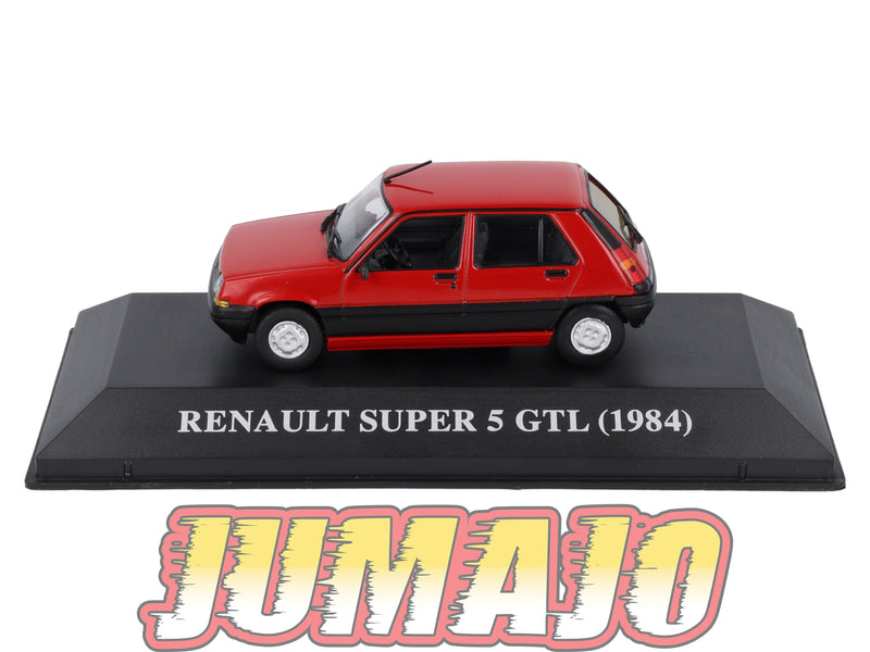 BJ6 Voiture 1/43 JUMAJO Renault 5 Supercinq GTL 1984 5 portes
