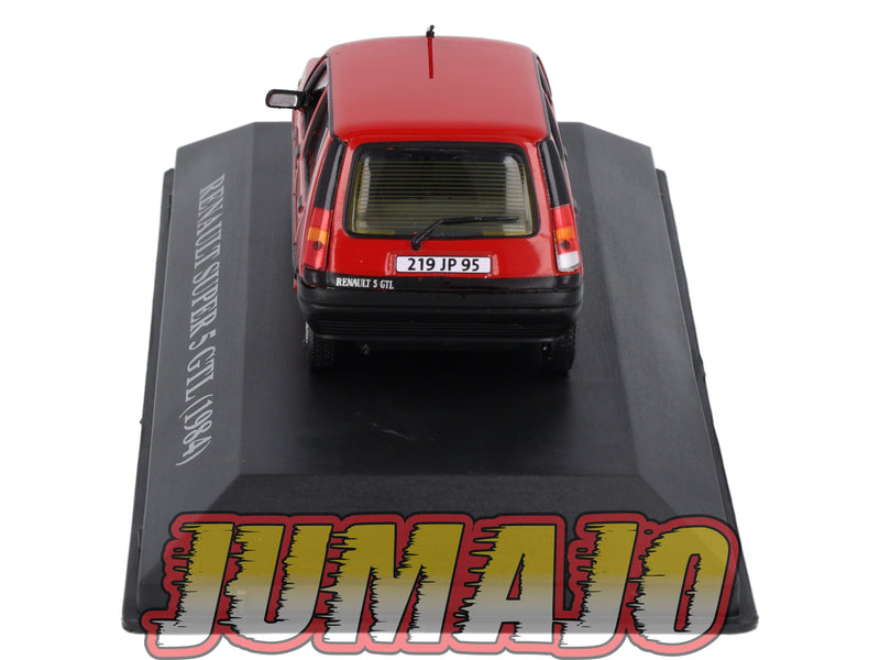 BJ6 Voiture 1/43 JUMAJO Renault 5 Supercinq GTL 1984 5 portes