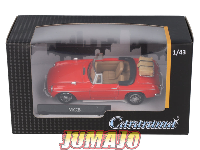 CAR157 Voiture 1/43 CARARAMA : MGB Cabriolet