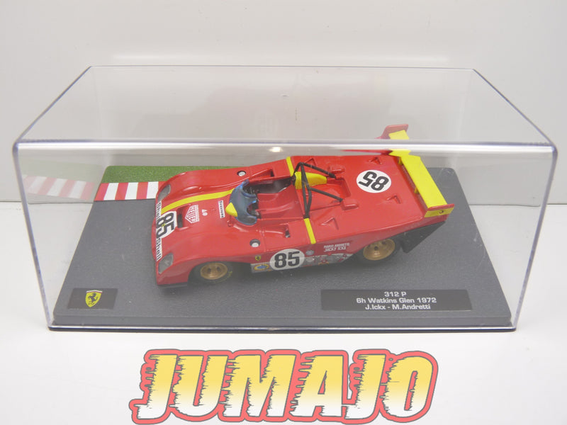 CF2 voiture 1/43 HACHETTE IXO FERRARI sport : 312 P 6h Watkins Glen 1972