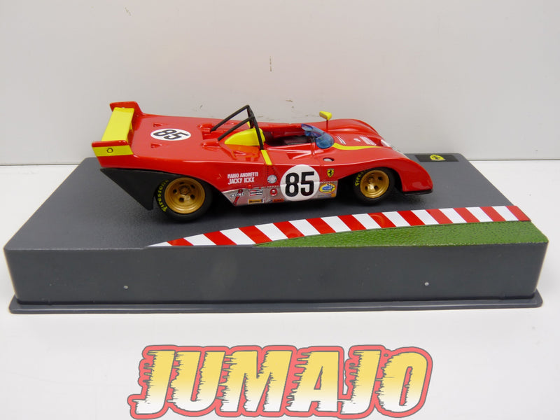 CF2 voiture 1/43 HACHETTE IXO FERRARI sport : 312 P 6h Watkins Glen 1972
