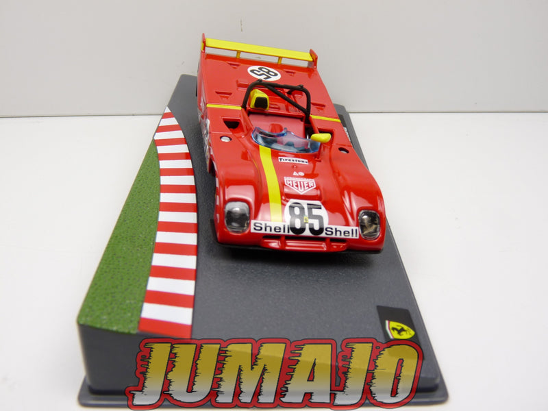 CF2 voiture 1/43 HACHETTE IXO FERRARI sport : 312 P 6h Watkins Glen 1972