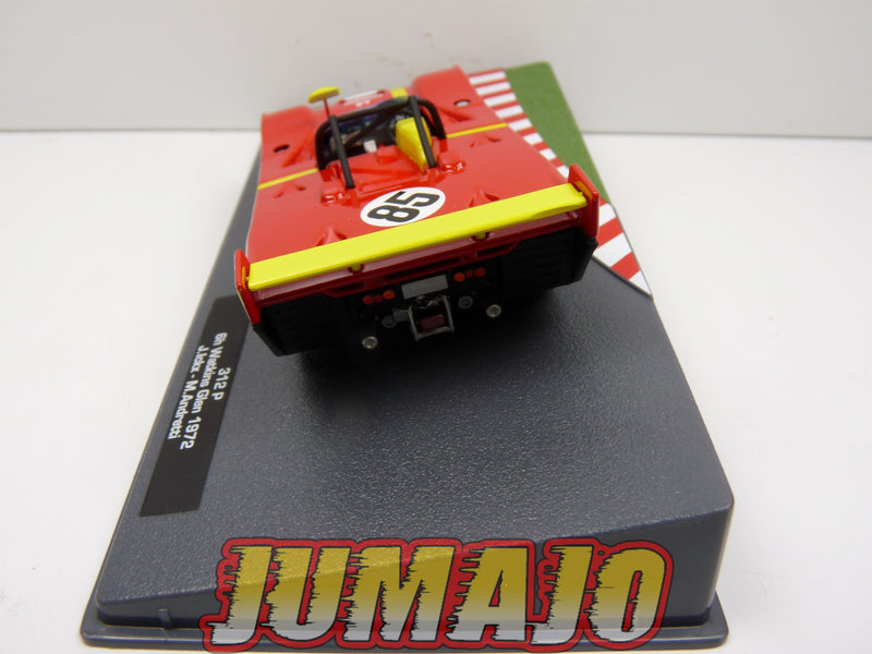 CF2 voiture 1/43 HACHETTE IXO FERRARI sport : 312 P 6h Watkins Glen 1972